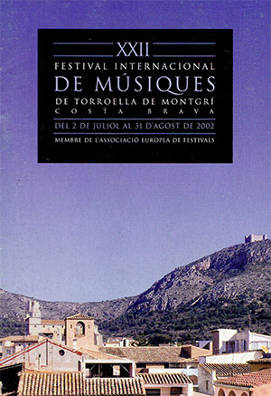 Festival Torroella de Montgrí 2002